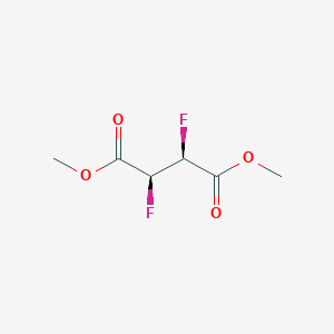 molecular formula C6H8F2O4 B12834867 Dimethyl (2S,3S)-2,3-Difluorosuccinate 