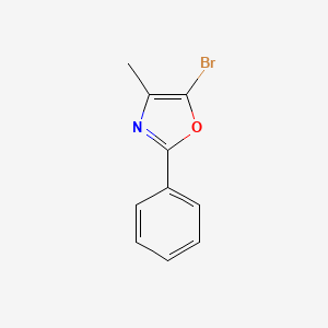 5-Bromo-4-methyl-2-phenyl-1,3-oxazole