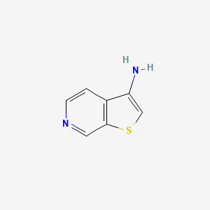 molecular formula C7H6N2S B1283511 Thieno[2,3-c]pyridin-3-amine CAS No. 63326-75-0