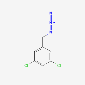 molecular formula C7H5Cl2N3 B1283531 1-(Azidomethyl)-3,5-dichlorobenzene CAS No. 133992-55-9