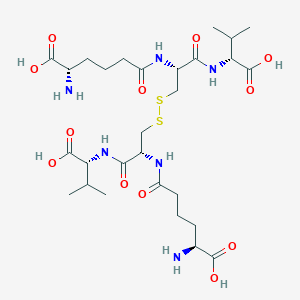 molecular formula C28H48N6O12S2 B1283543 Bis-ACV 