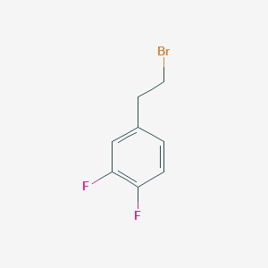 molecular formula C8H7BrF2 B1283552 4-(2-Bromoethyl)-1,2-difluorobenzene CAS No. 175018-77-6