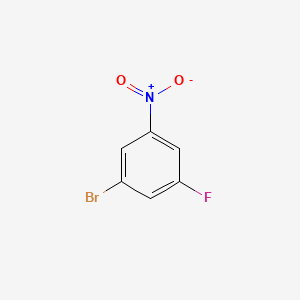 molecular formula C6H3BrFNO2 B1283554 1-Bromo-3-fluoro-5-nitrobenzene CAS No. 7087-65-2