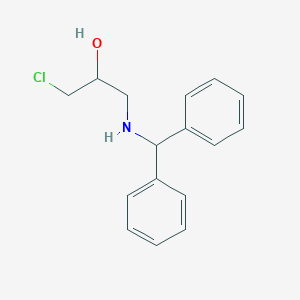 molecular formula C16H18ClNO B1283559 1-(二苯甲基氨基)-3-氯丙烷-2-醇 CAS No. 63477-43-0