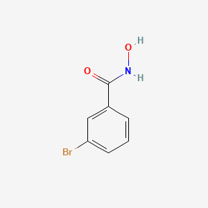 molecular formula C7H6BrNO2 B1283576 3-bromo-N-hydroxybenzamide CAS No. 2593-28-4