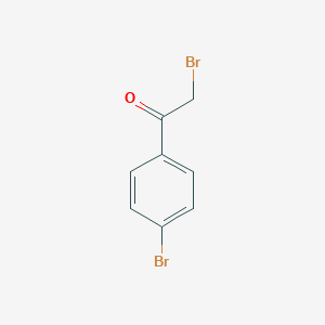 molecular formula C8H6Br2O B128361 2,4'-Dibromoacetophenone CAS No. 99-73-0