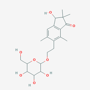 molecular formula C21H30O8 B128366 Pteroside D CAS No. 35943-38-5