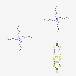 Bis(tetrabutylammonium) Bis(1,3-dithiole-2-thione-4,5-dithiolato)palladium(II)