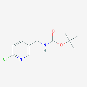 Tert-butyl [(6-chloropyridin-3-yl)methyl]carbamate