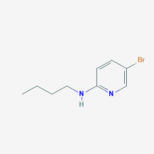 molecular formula C9H13BrN2 B1283680 5-bromo-N-butylpyridin-2-amine CAS No. 280116-80-5