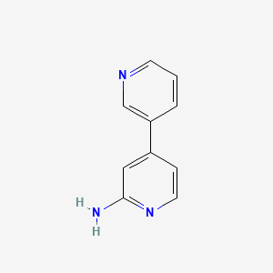 molecular formula C10H9N3 B1283691 3,4'-Bipyridin-2'-amine CAS No. 865604-20-2