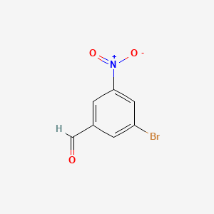 molecular formula C7H4BrNO3 B1283693 3-Bromo-5-nitrobenzaldehyde CAS No. 355134-13-3
