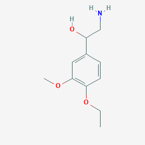 2-Amino-1-(4-ethoxy-3-methoxyphenyl)ethanol