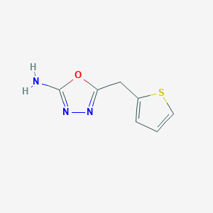 5-(2-Thienylmethyl)-1,3,4-oxadiazol-2-amine