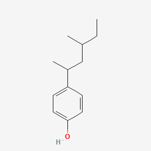 molecular formula C13H20O B12837478 4-(1,3-Dimethylpentyl)phenol CAS No. 71945-81-8