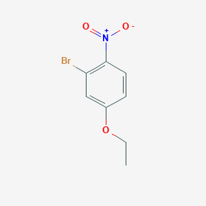 molecular formula C8H8BrNO3 B1283775 2-Bromo-4-ethoxy-1-nitrobenzene CAS No. 57279-69-3