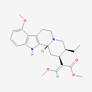 molecular formula C23H30N2O4 B128378 Speciociliatine CAS No. 14382-79-7