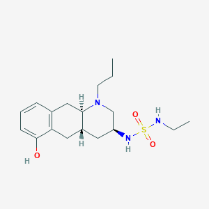 (3S,4aS,10aR)-3-(ethylsulfamoylamino)-1-propyl-3,4,4a,5,10,10a-hexahydro-2H-benzo[g]quinolin-6-ol