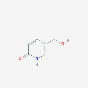 molecular formula C7H9NO2 B12838117 5-(Hydroxymethyl)-4-methylpyridin-2-ol 