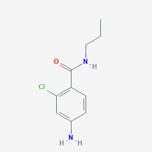 4-amino-2-chloro-N-propylbenzamide