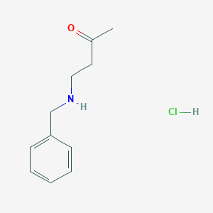 B1283852 4-(Benzylamino)butan-2-one hydrochloride CAS No. 84689-68-9