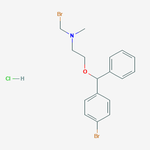 molecular formula C17H20Br2ClNO B12838692 Brompromazine HCl 