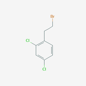 molecular formula C8H7BrCl2 B012839 1-(2-Bromoethyl)-2,4-dichlorobenzene CAS No. 108649-59-8