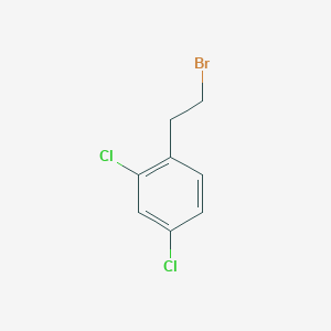 molecular formula C8H7BrCl2 B012839 2,4-Dichlorophenethyl bromide CAS No. 108649-59-8