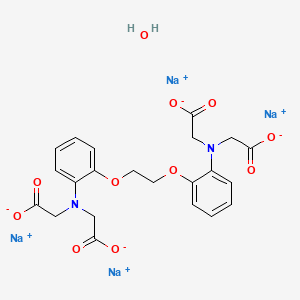 molecular formula C22H22N2Na4O11 B12839516 Bapta tetrasodium salt hydrate 
