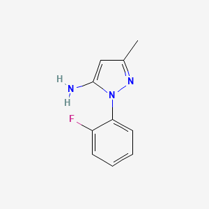 1-(2-fluorophenyl)-3-methyl-1H-pyrazol-5-amine