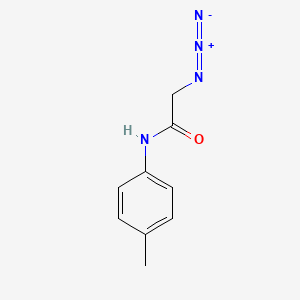 molecular formula C9H10N4O B1283968 2-azido-N-(4-methylphenyl)acetamide CAS No. 116433-49-9
