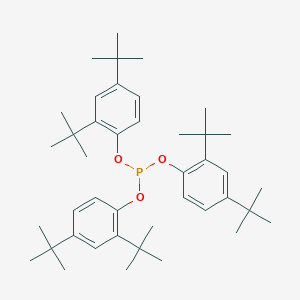 molecular formula C42H63O3P B128399 Tris(2,4-di-tert-butylphenyl) phosphite CAS No. 31570-04-4