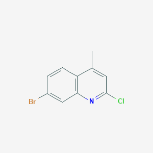 7-Bromo-2-chloro-4-methylquinoline