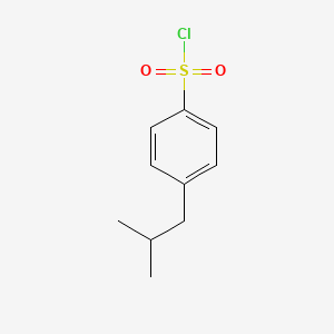 molecular formula C10H13ClO2S B1283997 4-Isobutylbenzenesulfonyl chloride CAS No. 339370-45-5
