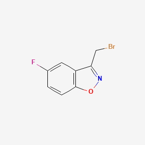 3-(Bromomethyl)-5-fluorobenzo[d]isoxazole