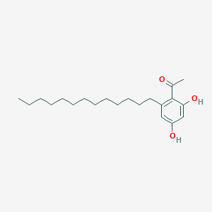 molecular formula C21H34O3 B128401 Kneglomeratanone B CAS No. 155233-38-8