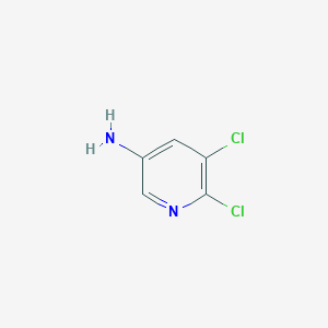 molecular formula C5H4Cl2N2 B1284015 5,6-Dichloropyridin-3-amine CAS No. 98121-41-6