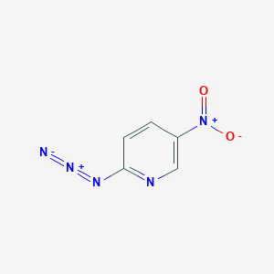 molecular formula C5H3N5O2 B1284036 2-Azido-5-nitropyridine 