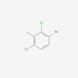 molecular formula C7H5BrCl2 B1284043 1-Bromo-2,4-dichloro-3-methylbenzene CAS No. 127049-87-0