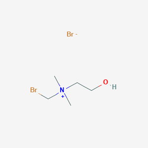 (Bromomethyl)(2-hydroxyethyl)dimethylazanium bromide
