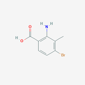 2-Amino-4-bromo-3-methylbenzoic acid