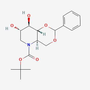 4,6-O-Benzylidene-N-boc-1,5-imino-D-glucitol