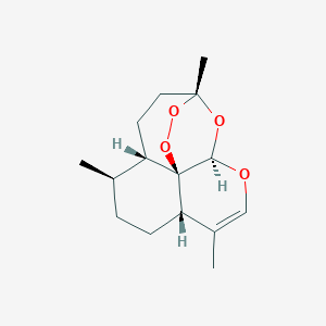 molecular formula C15H22O4 B128409 Anhydrodihydroartemisnin CAS No. 82596-30-3