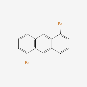 molecular formula C14H8Br2 B1284092 1,5-Dibromoanthracene CAS No. 3278-82-8