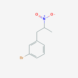 molecular formula C9H10BrNO2 B1284093 1-(3-Bromophenyl)-2-nitropropane 