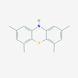 molecular formula C16H17NS B12841080 2,4,6,8-Tetramethyl-10H-phenothiazine 