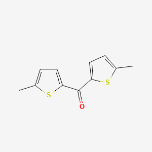 molecular formula C11H10OS2 B1284116 Bis(5-methylthiophen-2-yl)methanone CAS No. 99845-90-6