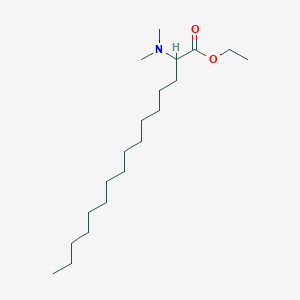 molecular formula C20H41NO2 B12841241 Ethyl 2-(dimethylamino)hexadecanoate CAS No. 10606-34-5