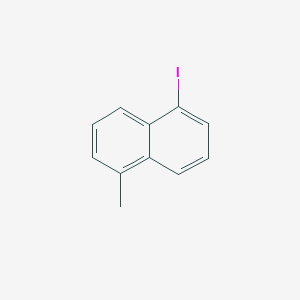molecular formula C11H9I B12841350 1-Iodo-5-methylnaphthalene 
