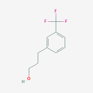 molecular formula C10H11F3O B128414 3-(3-(Trifluoromethyl)phenyl)propan-1-ol CAS No. 78573-45-2